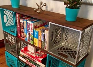 Применение пластиковых ящиков в доме