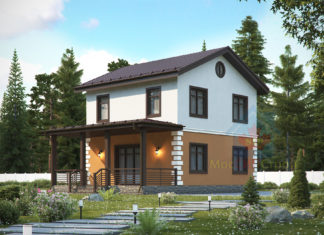 Теплый дом из SIP-панелей