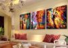 Декор картинами стен – варианты на все случаи жизни