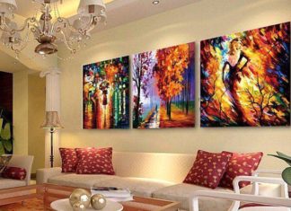 Декор картинами стен – варианты на все случаи жизни