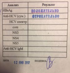 Анализ на гепатит