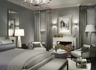 Преимущества серой мебели для спальни