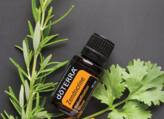 Смесь эфирных масел Zendocrine : поддерживает естественную способность организма избавляться от нежелательных веществ