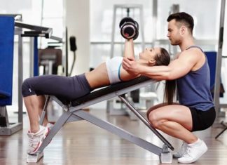 Занятия с персональным фитнес тренером: подтянутое тело