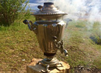 Угольный самовар: память русских традиций